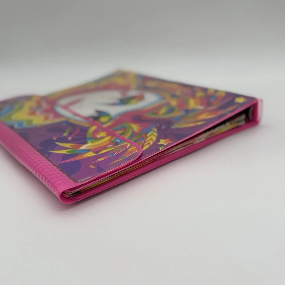 Lisa Frank Vintage Trapper Keeper Binder 2 Folders Koala Hollywood Bear Clown